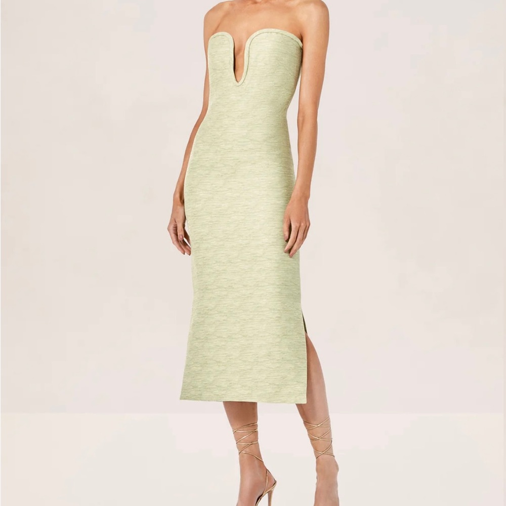 Alexis strapless dress